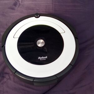iRobot Roomba Robotic Vacuum Cleaner - White and Black